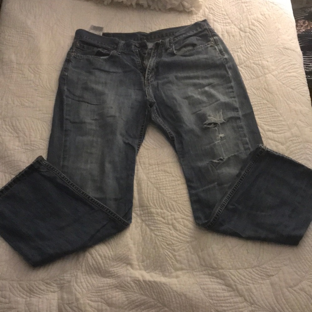Blue Levi 514 Jeans